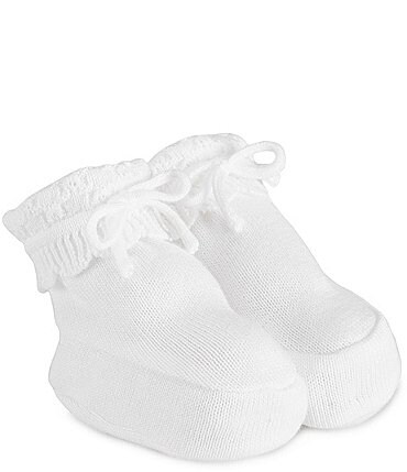 Image of Feltman Brothers Girls' Newborn Knit Booties (Infant)