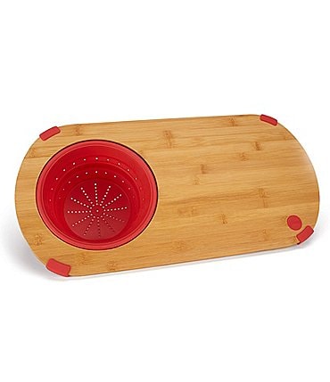 Image of Fiesta Bamboo & Colander Cutting Board