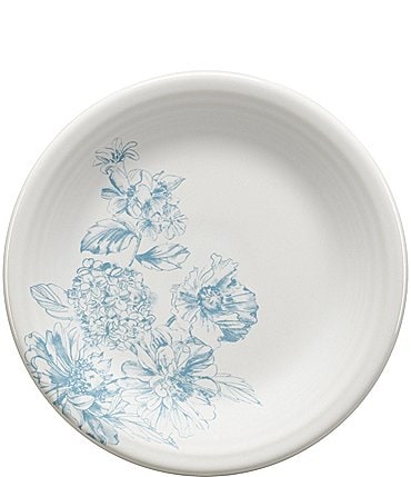 Image of Fiesta Botanical Floral Salad Plate