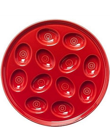 Image of Fiesta Round Egg Serving Platter 11 1/4 Inch