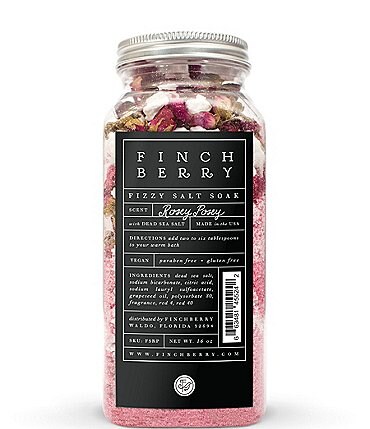 Image of Finchberry Rosey Posey Fizzy Salt Soak