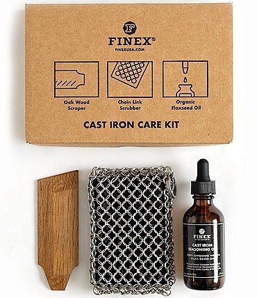 Image of Finex 3-Piece Cast Iron Care Kit