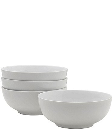 Image of Fitz and Floyd Everyday White Cereal Bowls, Set of 4