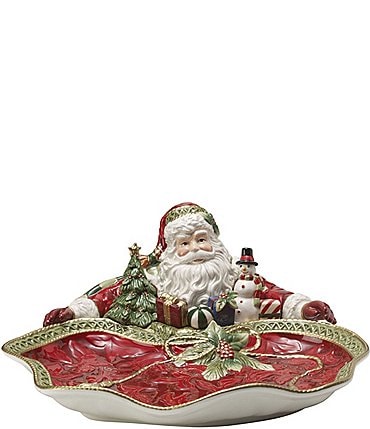 Image of Fitz and Floyd Holiday Home Santa Server