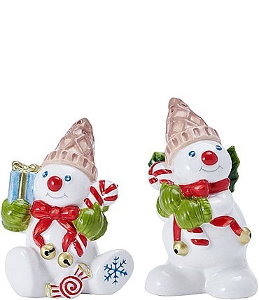 Image of Fitz And Floyd Mr. Bingle Salt & Pepper Shaker Set