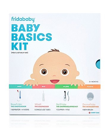 Image of Fridababy Trimmer & Aspirator Baby Basics 4-Piece Kit