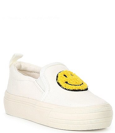 Image of GB Girls' Gleeful-Girl Smiley Face Platform Sneakers (Infant)