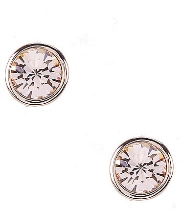 Image of Givenchy Rose Gold Stud Earrings
