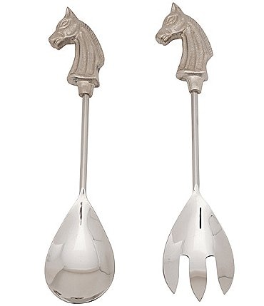 Image of Godinger Cattleman's Ranch Salad Server 2-Piece Set