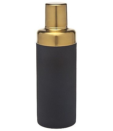 Image of Godinger Encalmo Black & Gold Cocktail Shaker