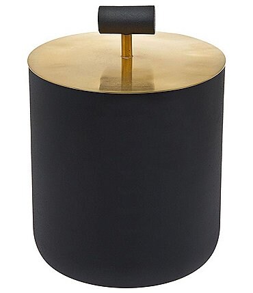 Image of Godinger Encalmo Black & Gold Ice Bucket