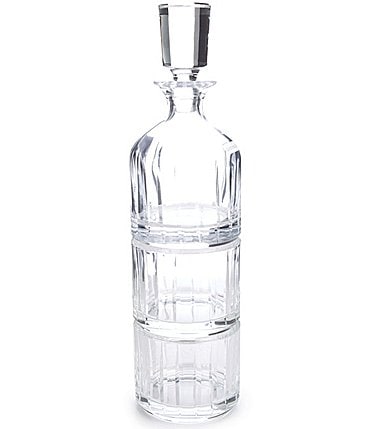 Image of Godinger Parallels Crystal Stacking Decanter