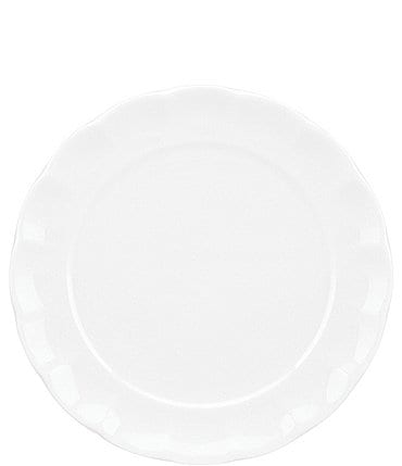 Image of Gorham Manor Scalloped Bone China Salad Plate