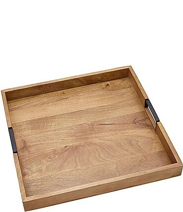 Image of Gourmet Basics by Mikasa Square Lazy Susan Serving Tray