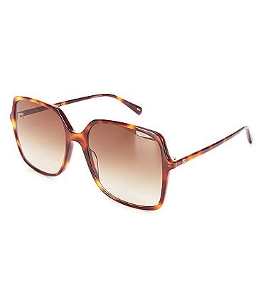 Image of Gucci Women's 57mm Square Oversized Sunglasses