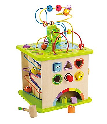 Image of Hape Country Critters Activity Play Cube