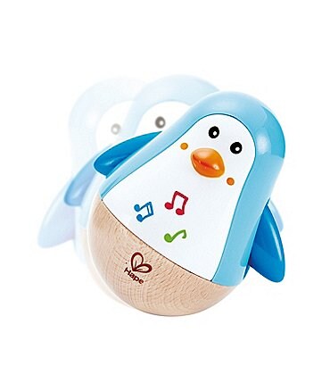 Image of Hape Penguin Musical Wobbler Toy