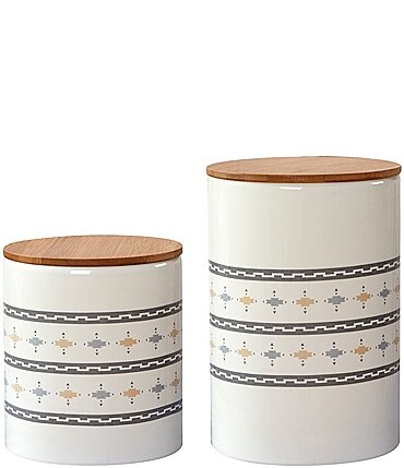 Image of HiEnd Accents 2-Piece Small Design Canister Set