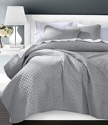 Image of HiEnd Accents Anna Diamond Quilted Coverlet Mini Set