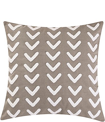 Image of Paseo Road by HiEnd Accents Applique Arrow Square Pillow