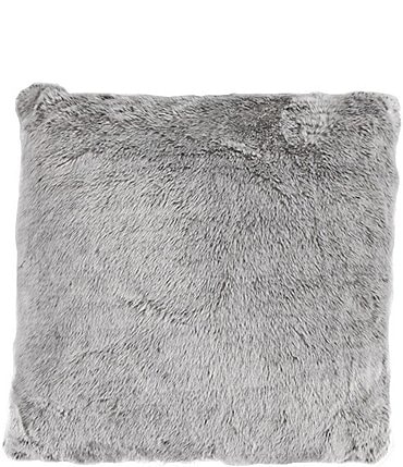 Image of HiEnd Accents Arctic Bear Faux Fur Square Pillow