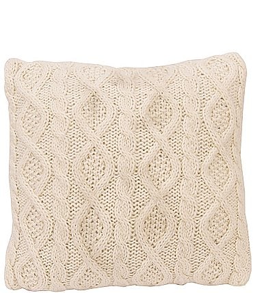 Image of HiEnd Accents Cable Knit Pillow