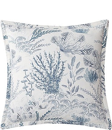 Image of HiEnd Accents Coastal Collection Oceania Tropical Reefs Euro Sham