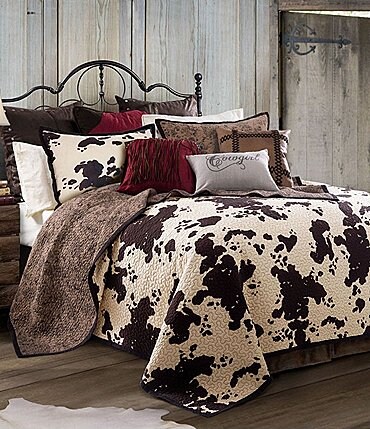 Image of Paseo Road by HiEnd Accents Cowhide Reversible Quilt Mini Set