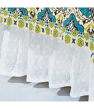 Image of HiEnd Accents Eyelet Bed Skirt