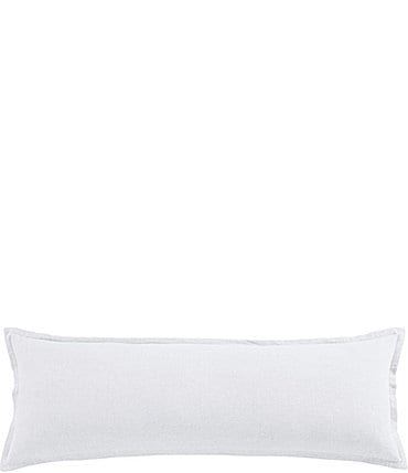 Image of HiEnd Accents French Flax Linen Long Lumbar Pillow