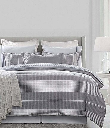 Image of HiEnd Accents Lane Stripe Duvet Cover Mini Set