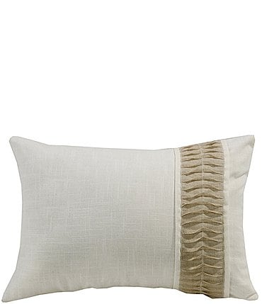 Image of HiEnd Accents Ruched Detail Decorative Pillow