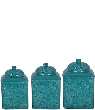 Image of HiEnd Accents Savannah Canisters, Set of 3