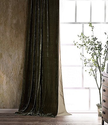 Image of HiEnd Accents Stella Lined Silk Velvet Window Treatment