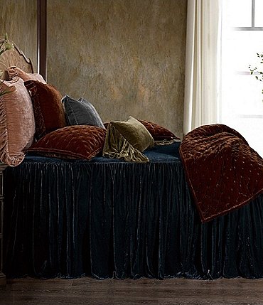 Image of HiEnd Accents Stella Silk Velvet Bedspread Mini Set