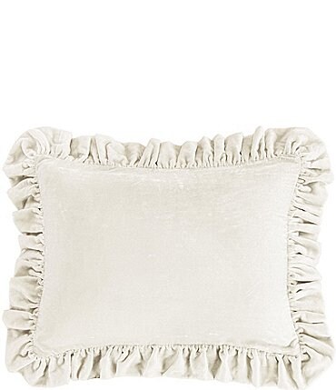 Image of HiEnd Accents Stella Silk Velvet Oblong  Pillow