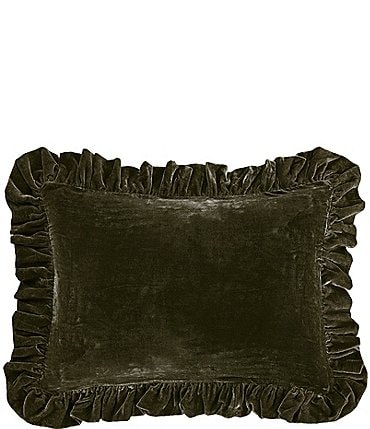 Image of HiEnd Accents Stella Silk Velvet Oblong  Pillow