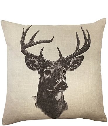 Image of Paseo Road by HiEnd Accents Whitetail Deer Pillow