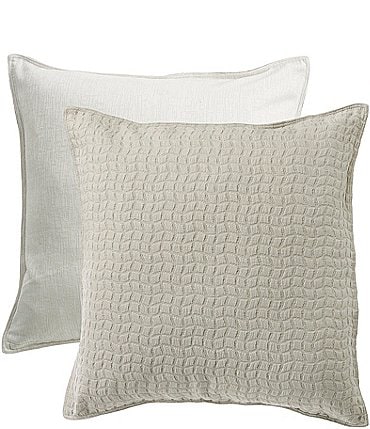 Image of HiEnd Accents Wilshire Textured Reversible Euro Sham