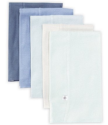 Image of Honest Baby Boys 5-Pack Burp Clothes