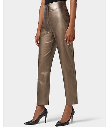 Image of HUE Coated Cigarette Pants