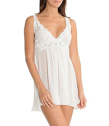 Image of In Bloom by Jonquil Laura Sheer Chiffon & Lace Chemise