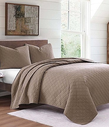 Image of Indigo Hill by HiEnd Accents Cotton Comfort Diamond Quilt Mini Set