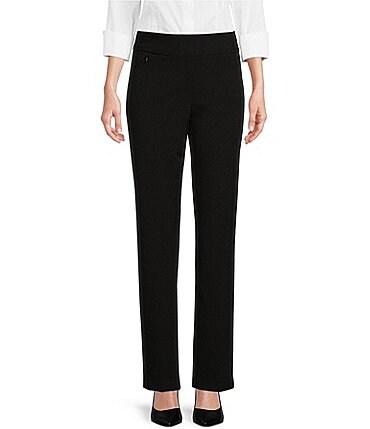 Image of Investments the PARK AVE fit Stretch Straight Leg Pants