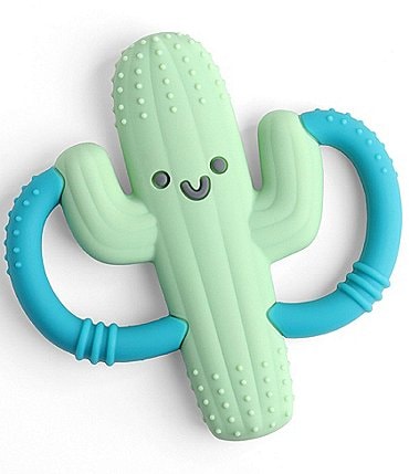 Image of Itzy Ritzy Chew Crew™ Silicone Handle Cooper The Cactus Teether