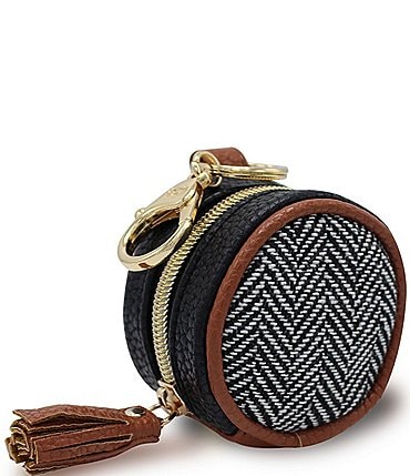 Image of Itzy Ritzy Chevron Multi-Use Diaper Bag Charm Pacifier Pod