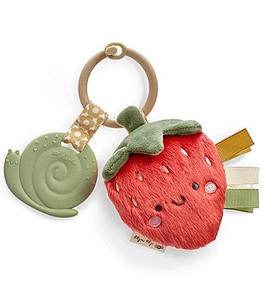 Image of Itzy Ritzy Itzy Pal™ Bonnie The Strawberry Teether Toy Ring