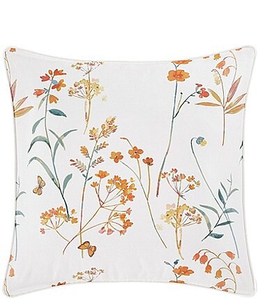 Image of J. by J. Queen New York Bridget Watercolor Floral Square Decorative Pillow