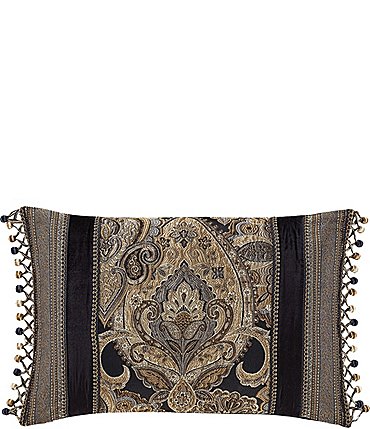 Image of J. Queen New York Amara Boudoir Beaded Velvet Pillow