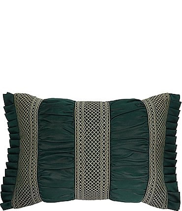 Image of J. Queen New York Bellini Ruched Pleated Boudoir Pillow